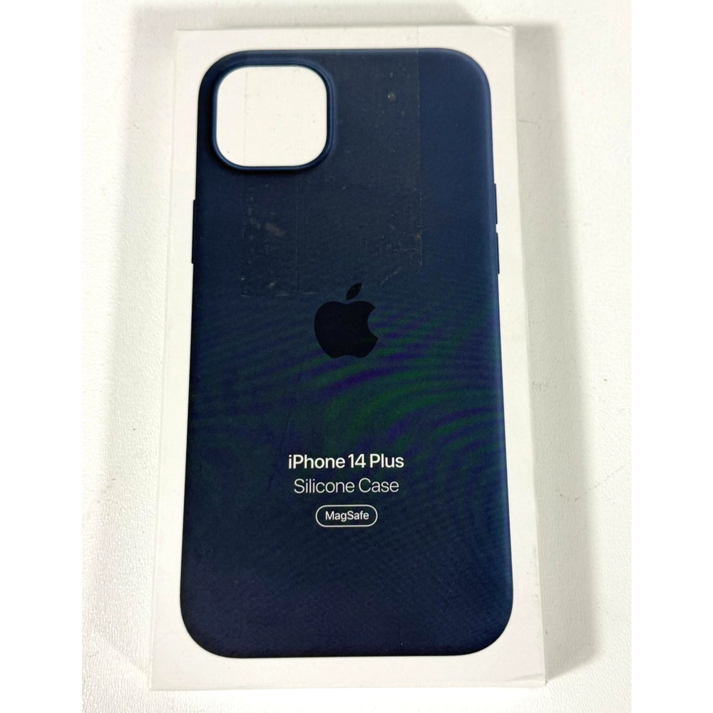 Apple iPhone 14 Plus Silicone Case MagSafe - Storm Blue MPT53ZM/A